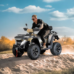 Megawheels GAZ ATV Quad Bike Fully Automatic Off Road Linhai M 550 L With Warranty