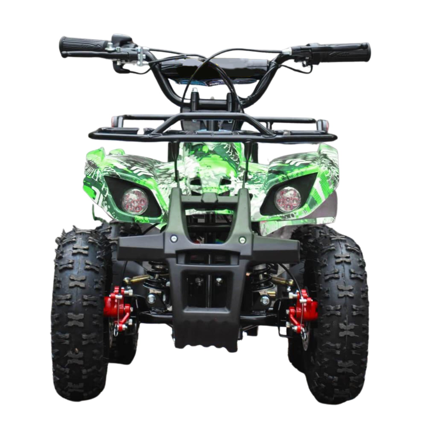 Motoworks 800w 36v Electric Farm Brushless Kids Quad Bike Green