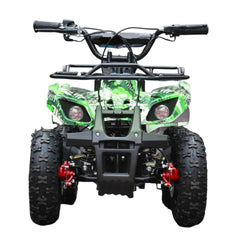 Motoworks 800w 36v Electric Farm Brushless Kids Quad Bike Green