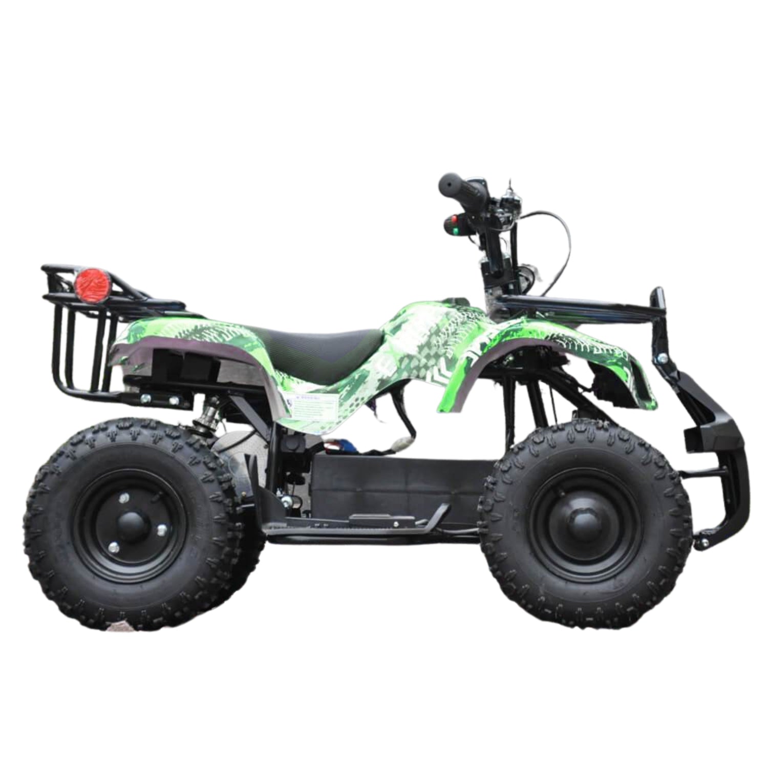 Motoworks 800w 36v Electric Farm Brushless Kids Quad Bike Green