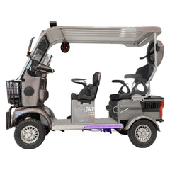 Megawheels Powerpod Trio Mini Electric Golf Carts 60V for 3 Passengers By Gulf Buggy