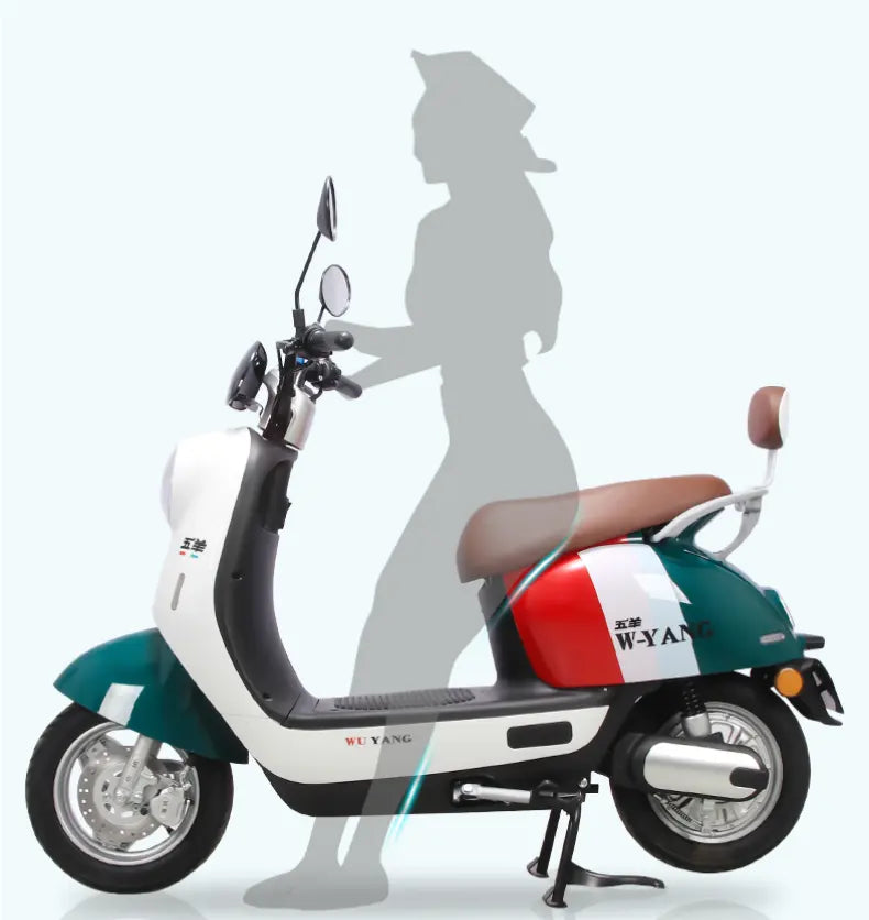 Megawheels Velocity Electric Motorcycle Scooter 48v Moped for Adults At Gulf Buggy