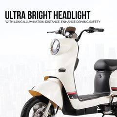 Megawheels Velocity Electric Motorcycle Scooter 48v Moped for Adults At Gulf Buggy