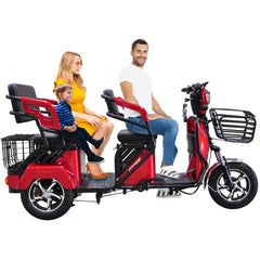 Megawheels 800 watts Big Size Mobility 3 Wheel Electric Scooter 48v By Gulf Buggy