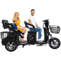 Megawheels 800 watts Big Size Mobility 3 Wheel Electric Scooter 48v By Gulf Buggy