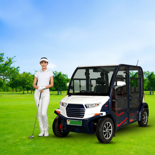 Megawheels Luxury Electric A.C. Golf Cart Buggy 4 Seater
