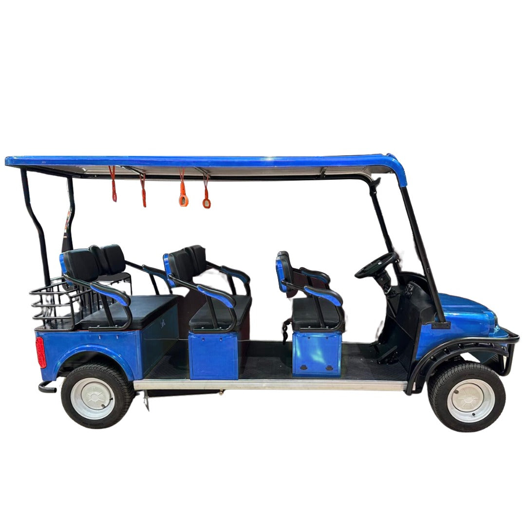 Megawheels Sport Eco Electric Golf Cart 6 seater Blue