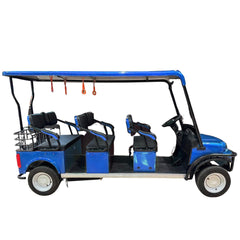 Megawheels Sport Eco Electric Golf Cart 6 seater Blue