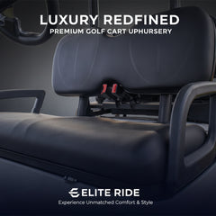 Keon Premium Electric Golf Cart 2+2 Seater Standard with luxury redefined premium black seat