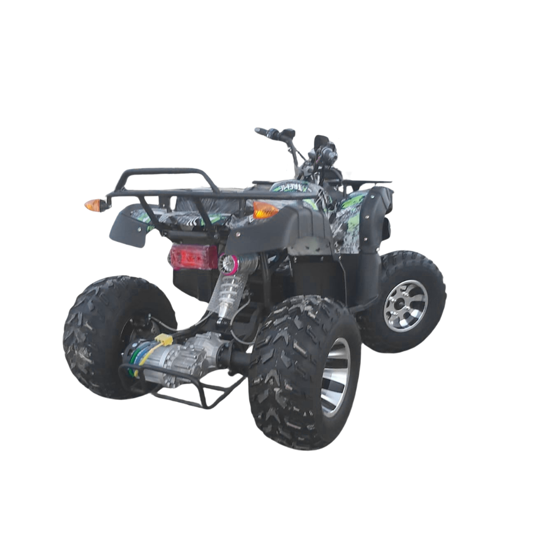 back of Wolf Electric Off Road ATV Quad Bike 2500 Watts For Adults 60 V