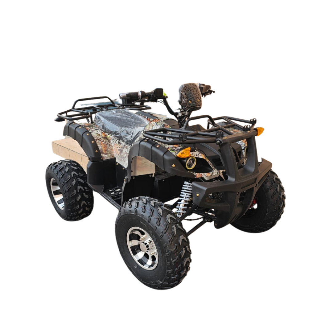 ATV with camouflage design