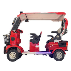 Megawheels Powerpod Trio Mini Electric Golf Carts 60V for 3 Passengers By Gulf Buggy