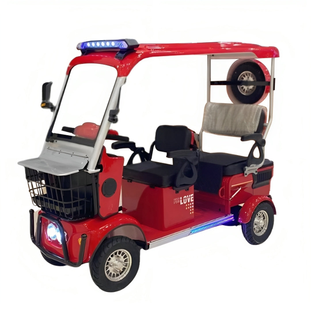 Megawheels Powerpod Trio Mini Electric Golf Carts 60V for 3 Passengers By Gulf Buggy