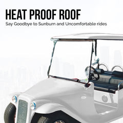 Megawheels Electric Golf Cart Vintage Classic Royal Electric Golf Buggy 4 Seater At Gulf Buggy