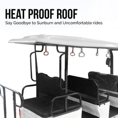 Megawheels Sport Eco Electric Golf Cart Golf Buggy 8 Seater -1200w