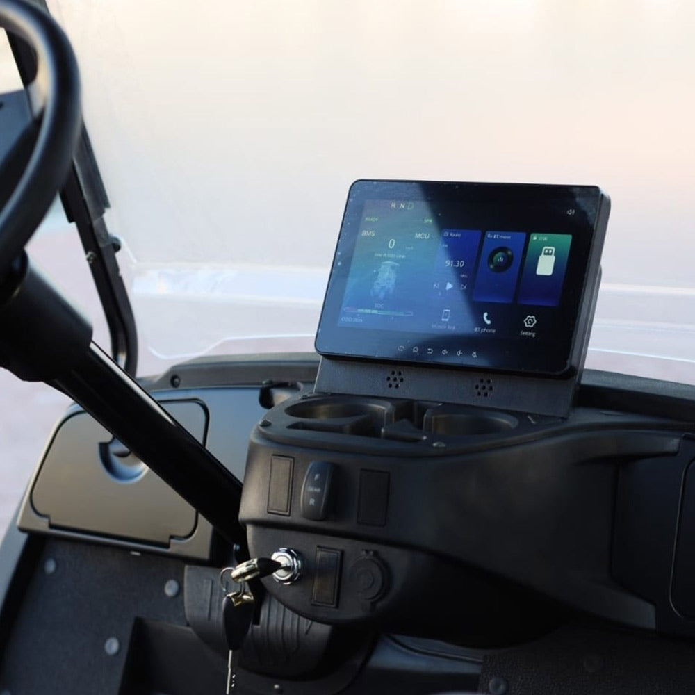 keon dolf cart dashboard with digital display