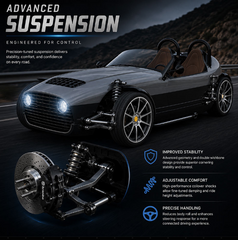 VANDERHALL Carmel at Gulf Buggy – Luxury 3-Wheel Roadster in Dubai UAE