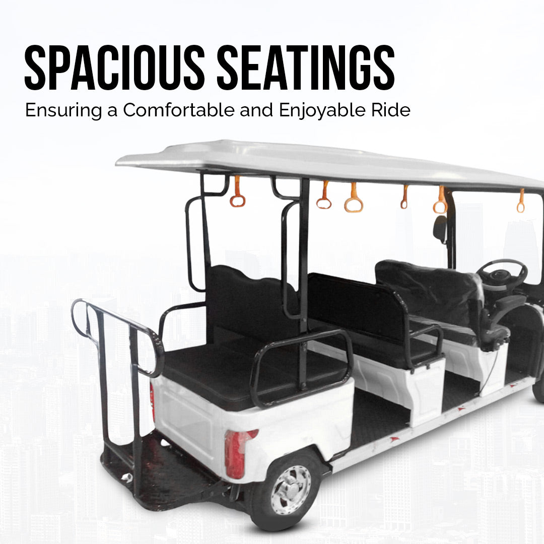 Megawheels Sport Eco Electric Golf Cart Golf Buggy 8 Seater -1200w