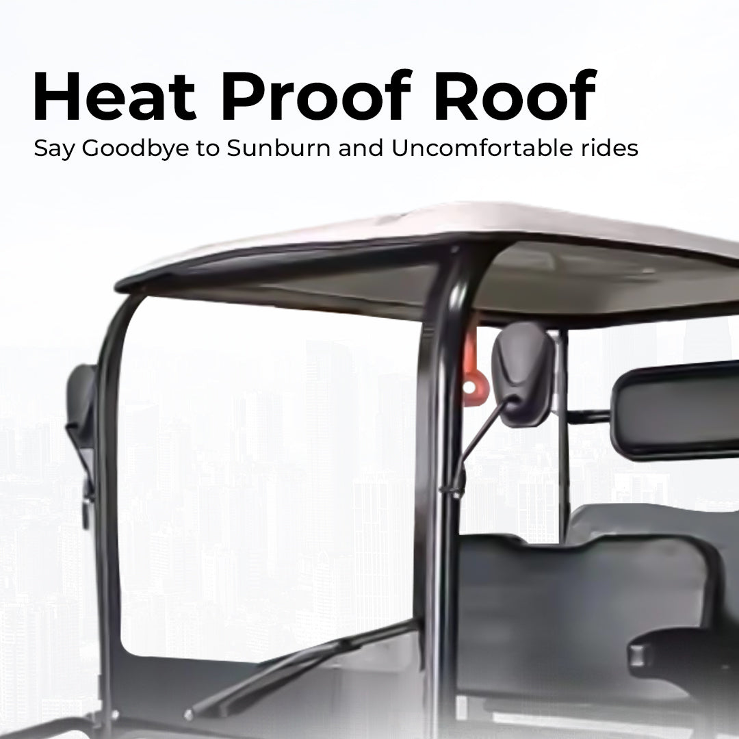 Megawheels CruiseMaster golf cart 600X Electric 4+2 seater