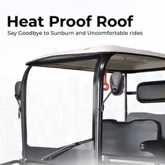 Megawheels CruiseMaster golf cart 600X Electric 4+2 seater