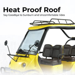 Megawheels Electric Golf Cart Evolution Golf Buggy 4 Seater by Gulf Buggy