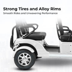 Megawheels Electric Golf Cart Evolution Golf Buggy 4 Seater by Gulf Buggy