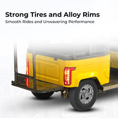 Megawheels CruiseMaster golf cart 600X Electric 4+2 seater