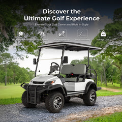 Megawheels Lvt Electric Golf Cart 4 Seats 2+2 With off Road Tyres & Raised Suspensions