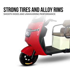 Megawheels Urbanroof 60V Electric Tricycle for 3 Passengers Series 2 by Gulf Buggy