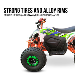 Megawheels Sportsranger Electric off Road ATV Quad Bike 60 V for Teens & Adults