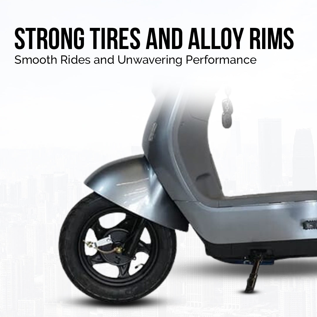 Megawheels Velocity Electric Motorcycle Scooter 48v Moped for Adults At Gulf Buggy