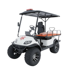 Keon Medical Ambulance Buggy Golf Cart with Stretcher 2 seater with lithium battery and exclusive warranty
