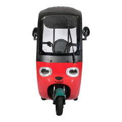 Megawheels Vesta Cruise Trio Family Tricycle 48 v Electric Scooter with Rooftop By Gulf Buggy