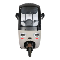 Megawheels Vesta Cruise Trio Family Tricycle 48 v Electric Scooter with Rooftop By Gulf Buggy