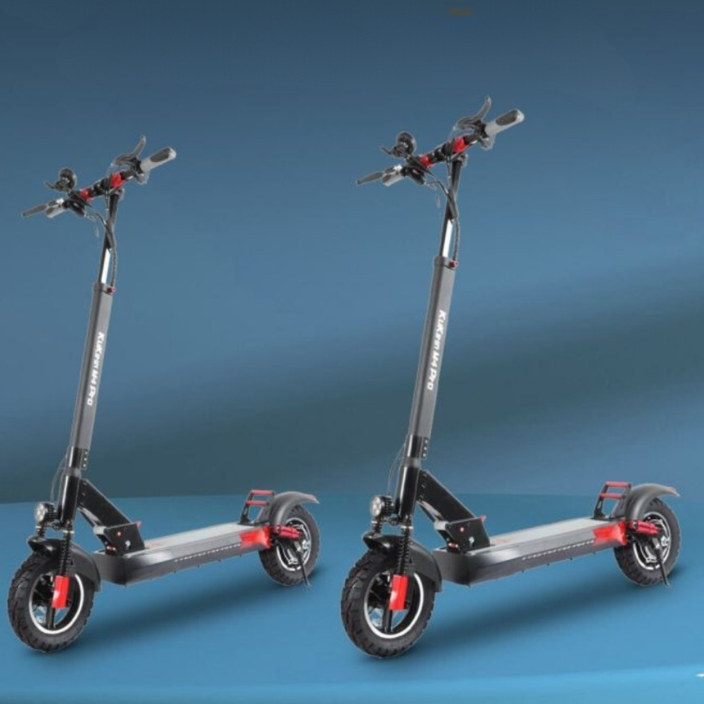 Two electric scooters