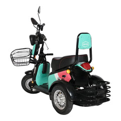 Megawheels 3 Wheels Electric Scooter Mobility Scooter With Basket