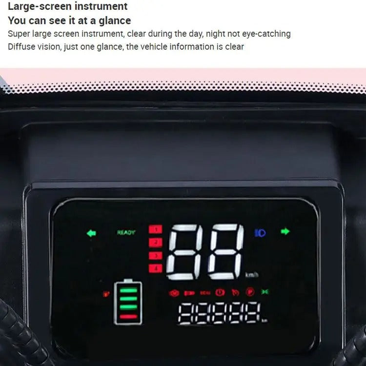 Megawheels Urbanroof 48 v Electric Tricycle for 3 Passengers By Gulf Buggy