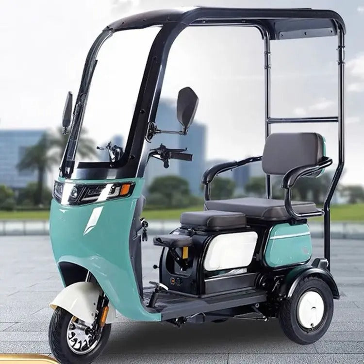 Megawheels Urbanroof 48 v Electric Tricycle for 3 Passengers By Gulf Buggy