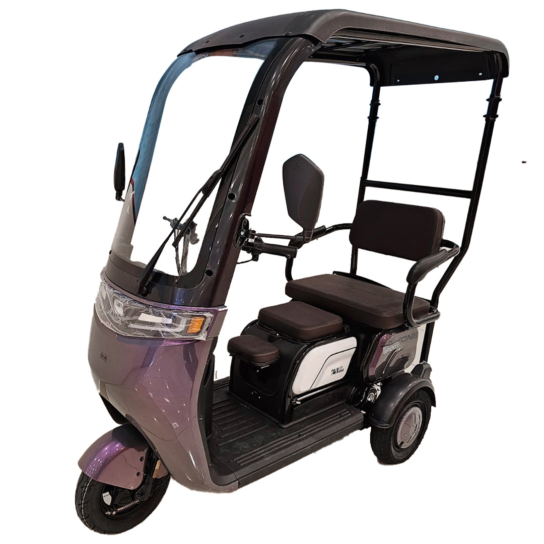 Megawheels Urbanroof 48 v Electric Tricycle for 3 Passengers By Gulf Buggy