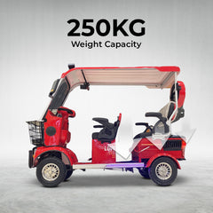 Megawheels Golf Cart Powerpod Trio Mini Electric Golf Buggy 60V for 3 Passengers By Gulf Buggy