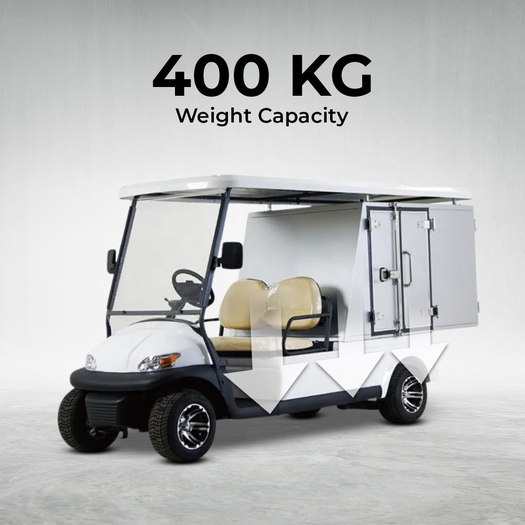 Gulf Buggy Food Xpress Golf Cart 2 Seater for Food Storage Golf Buggy