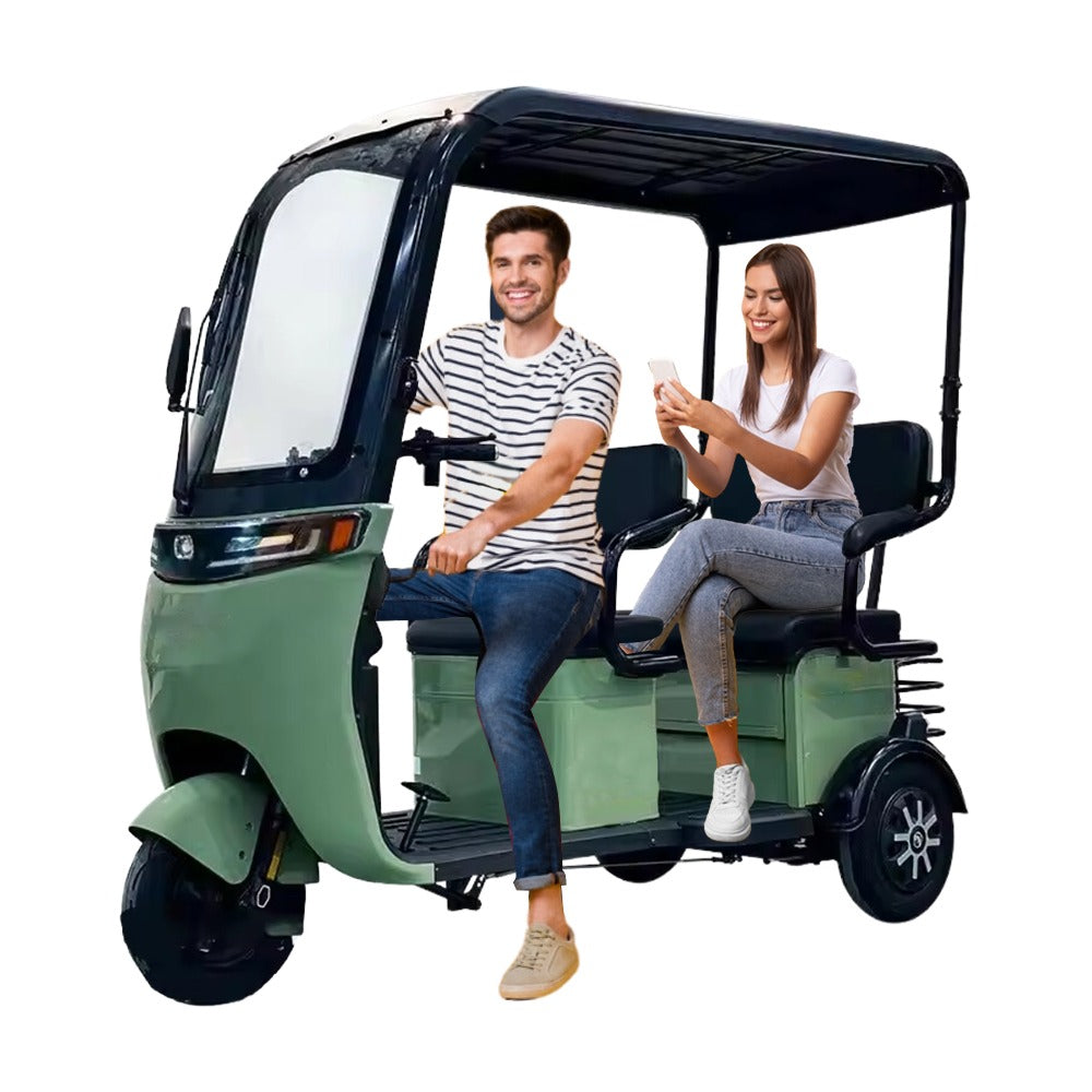 Megawheels Urbanroof 48 v Electric Tricycle for 3 Passengers By Gulf Buggy