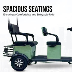 Megawheels Urbanroof 48 v Electric Tricycle for 3 Passengers By Gulf Buggy