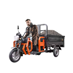Electric Cargo Tricycle Scooter 1.6 MTR Hydraulic with Normal Tyres