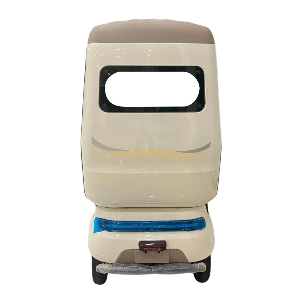 Trishelter 3 Passenger Tricycle With Roof and Side Protective Cover 48 V at Gulf Buggy UAE