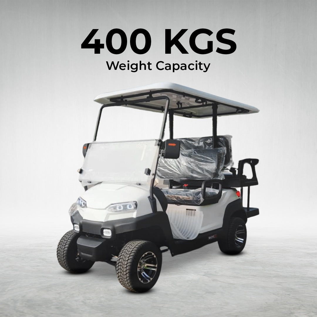 Gaz 2+2 Electric Golf Cart Buggy With 1 Year Warranty