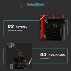 Electric Cargo Tricycle Scooter