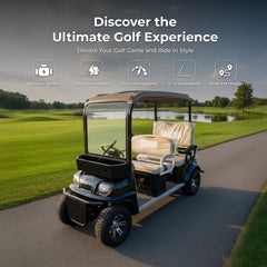 Megawheels Electric Golf Cart 4 Seater 2000 Watt Motor Power with 1 Years Warranty
