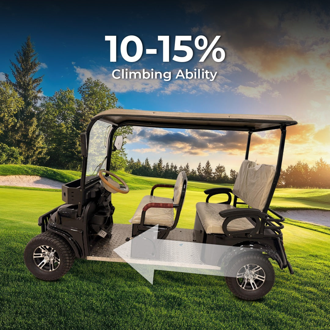 Megawheels Electric Golf Cart 4 Seater 2000 Watt Motor Power with 1 Years Warranty