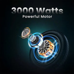 Motor with '3000 Watts Powerful Motor